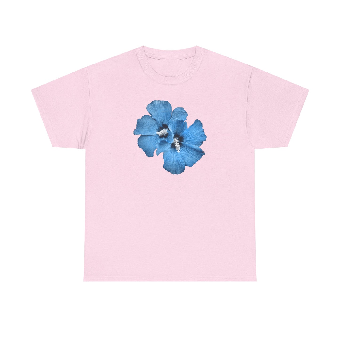 "Blue Hibiscus" Classic Tee