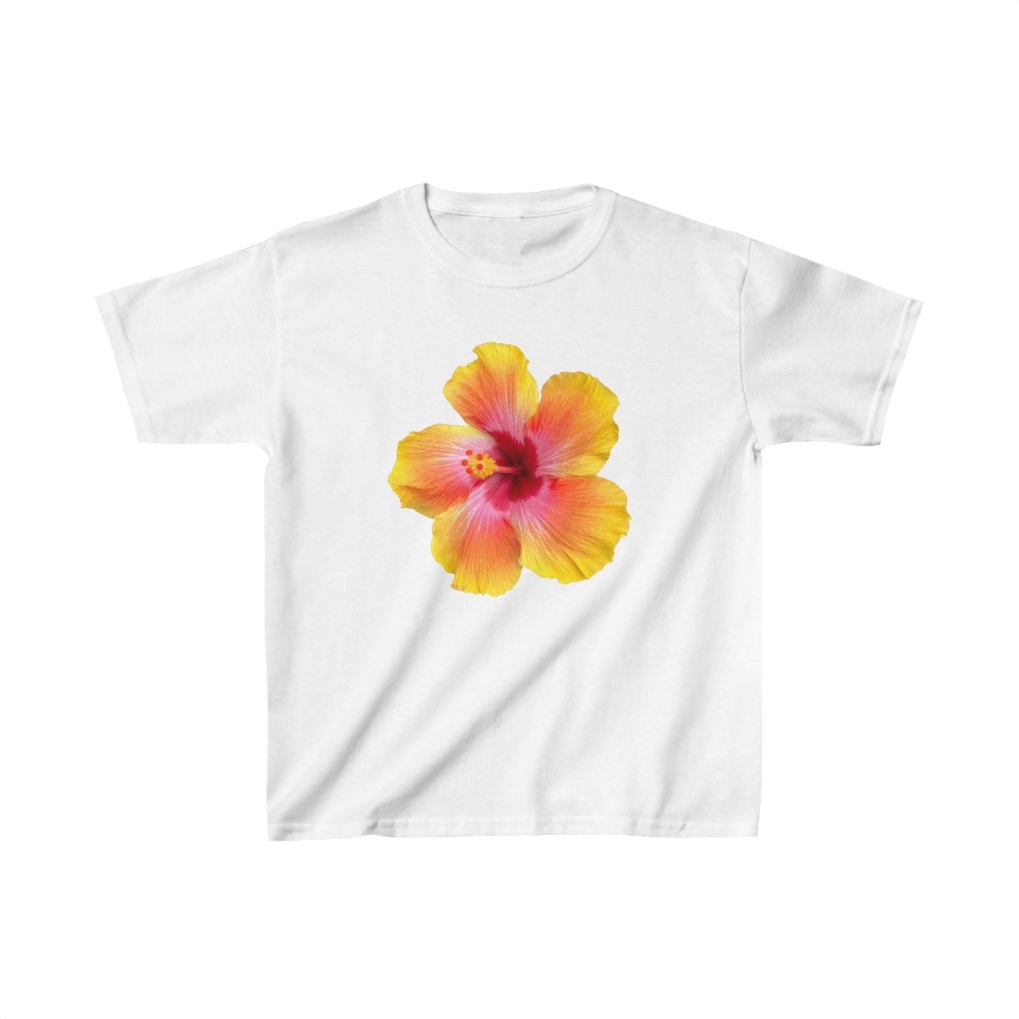 "Hibiscus" Baby Tee
