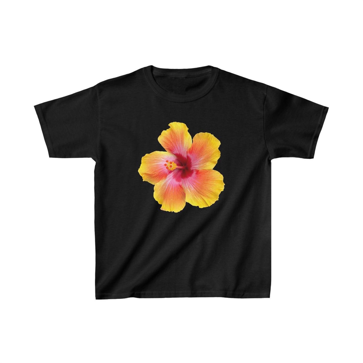 "Hibiscus" Baby Tee