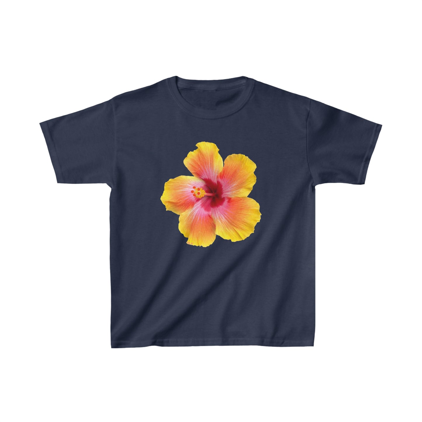 "Hibiscus" Baby Tee