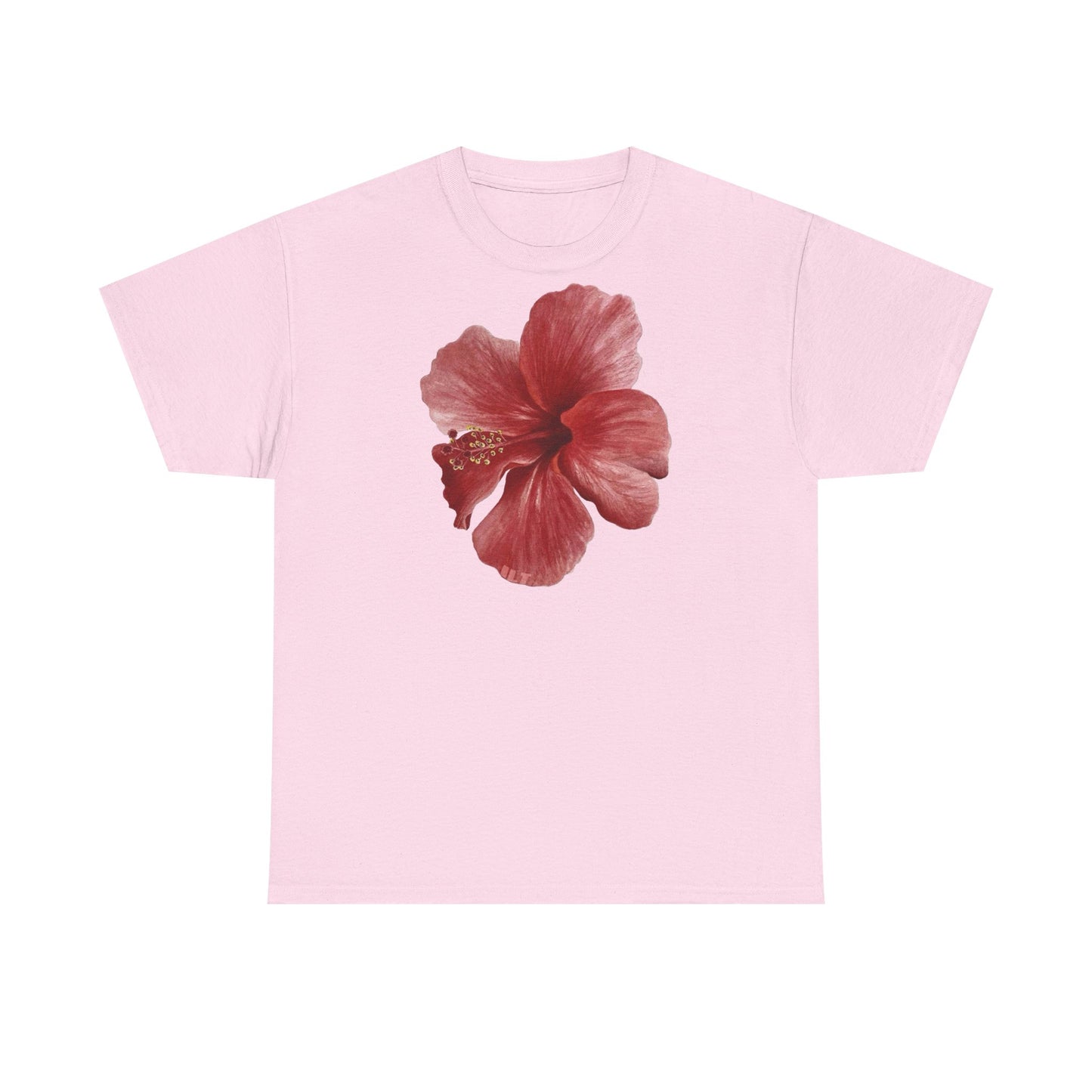 "Red Hibiscus" Classic Tee